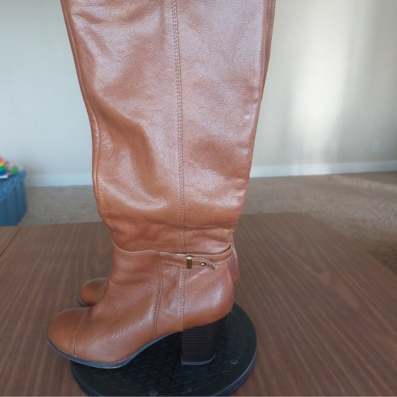 Gianni Bernini brown knee riding boots - Picture 8 of 11